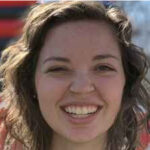 Girl smiling for camera