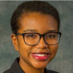 Girl posing for camera