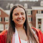 Girl smiling for camera