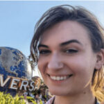 Girl smiling for camera